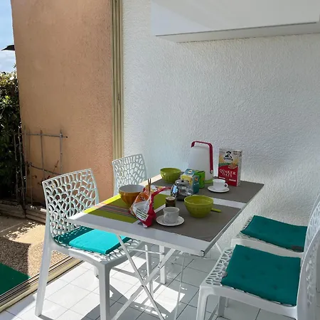 Apartament Direct Plage, Piscine Et Parking - Confort Moderne Pour 4 Pers - Fr-1-796-37